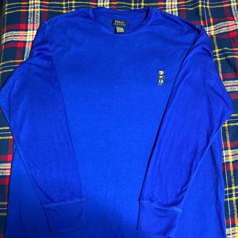 Polo By Ralph Lauren Polo Bear long sleeved thermal